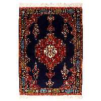 فرش دستبافت دو و نیم متری مدل عشایری کد 140115