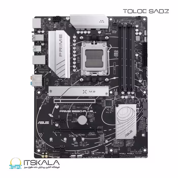 مادربرد ایسوس مدل PRIME B650-PLUSASUS PRIME B650-PLUS AM5 Motherboard