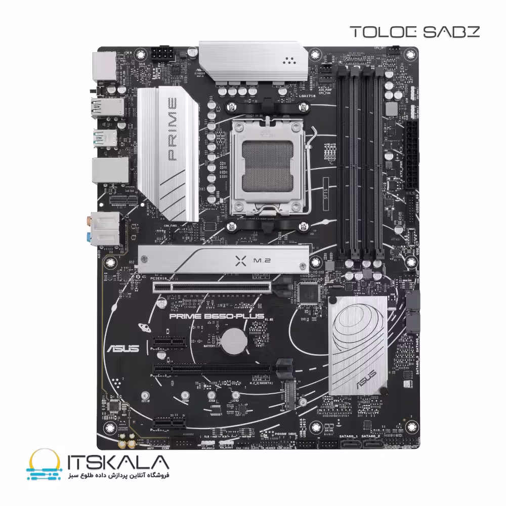 مادربرد ایسوس مدل PRIME B650-PLUSASUS PRIME B650-PLUS AM5 Motherboard