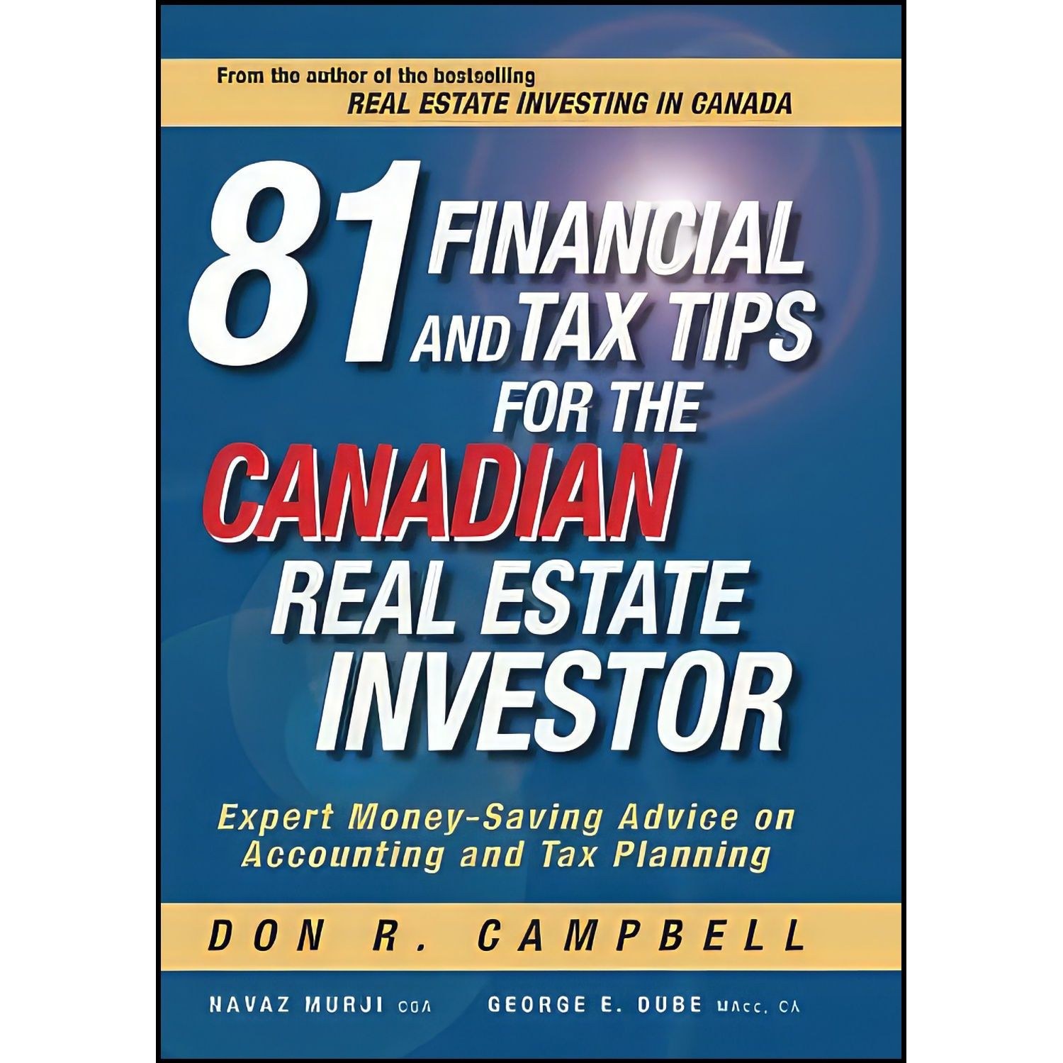 کتاب زبان اصلی Financial and Tax Tips for the Canadian Real Estate Investor