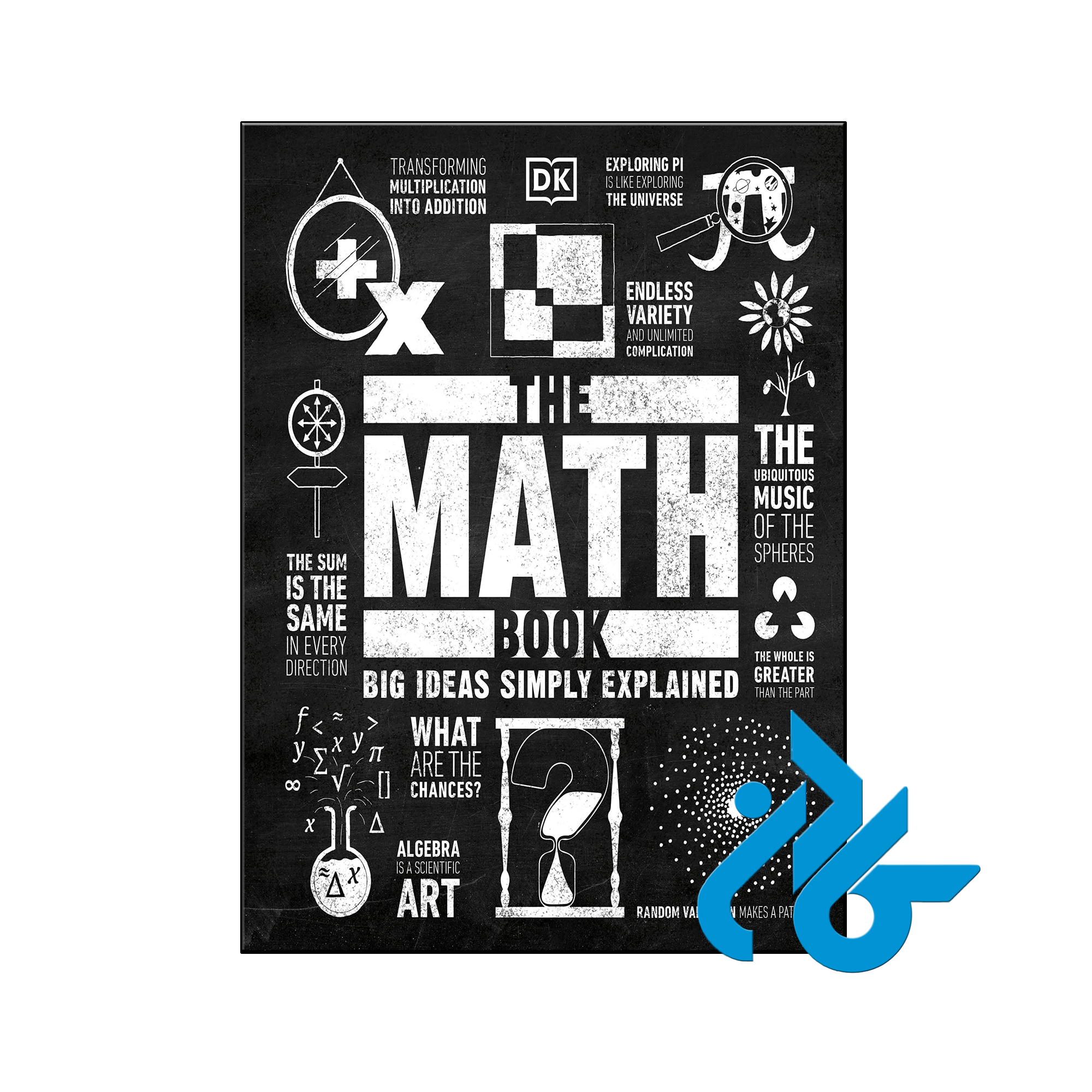 خرید و قیمت کتاب The Math Book Big Ideas Simply Explained از فروشگاه کادن