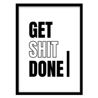 قیمت و خرید تابلو دکوراتیو تایپوگرافی مدرن کد 0500