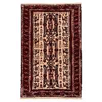 فرش قدیمی دستباف دو متری سی پرشیا کد 179296