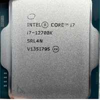 پردازنده CPU اینتل بدون باکس مدل Core i7-12700K فرکانس 2.70 گیگاهرتز