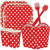 تم قرمز خال سفید 