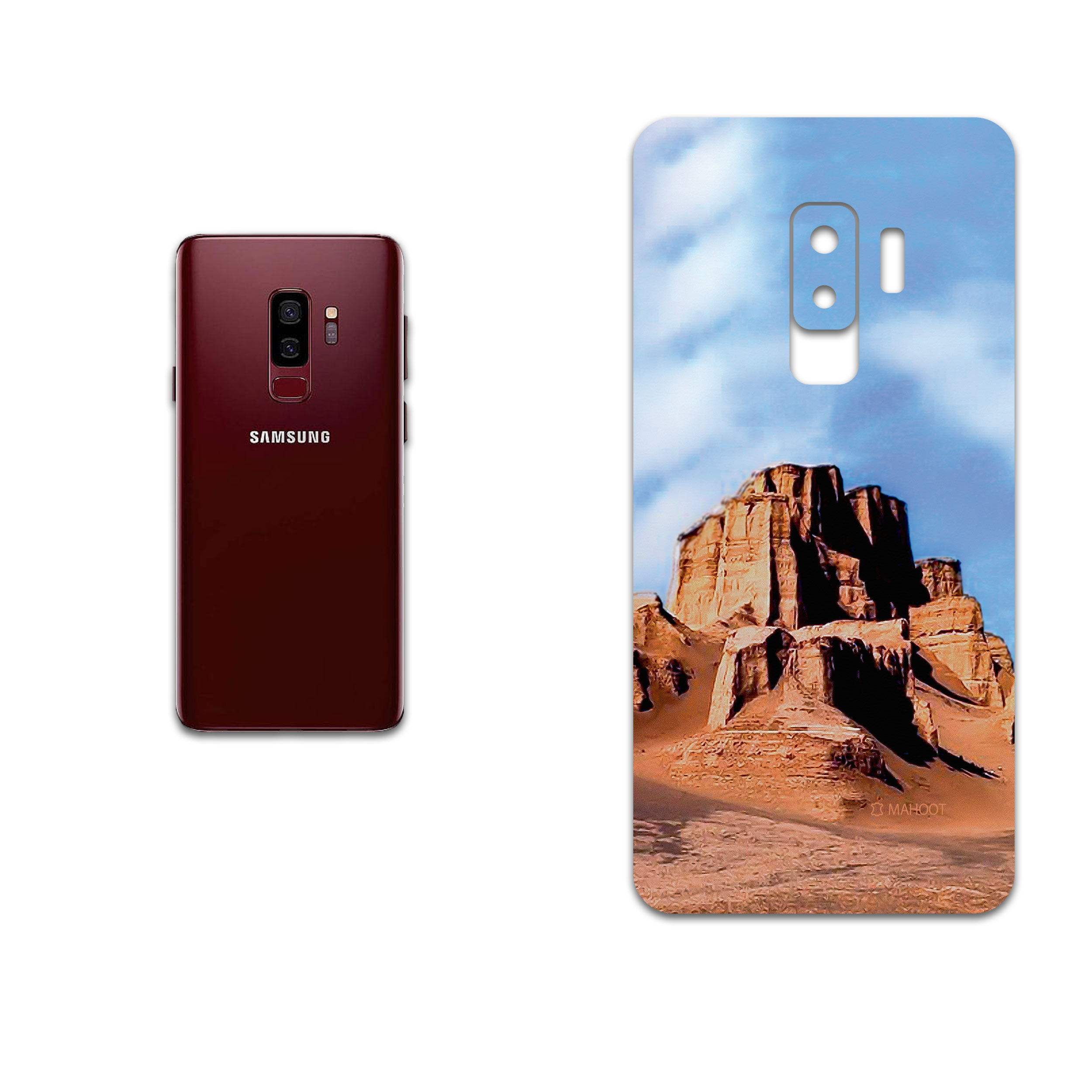 برچسب پوششی ماهوت مدل Kaloot مناسب برای گوشی موبایل سامسونگ Galaxy S9 Plus