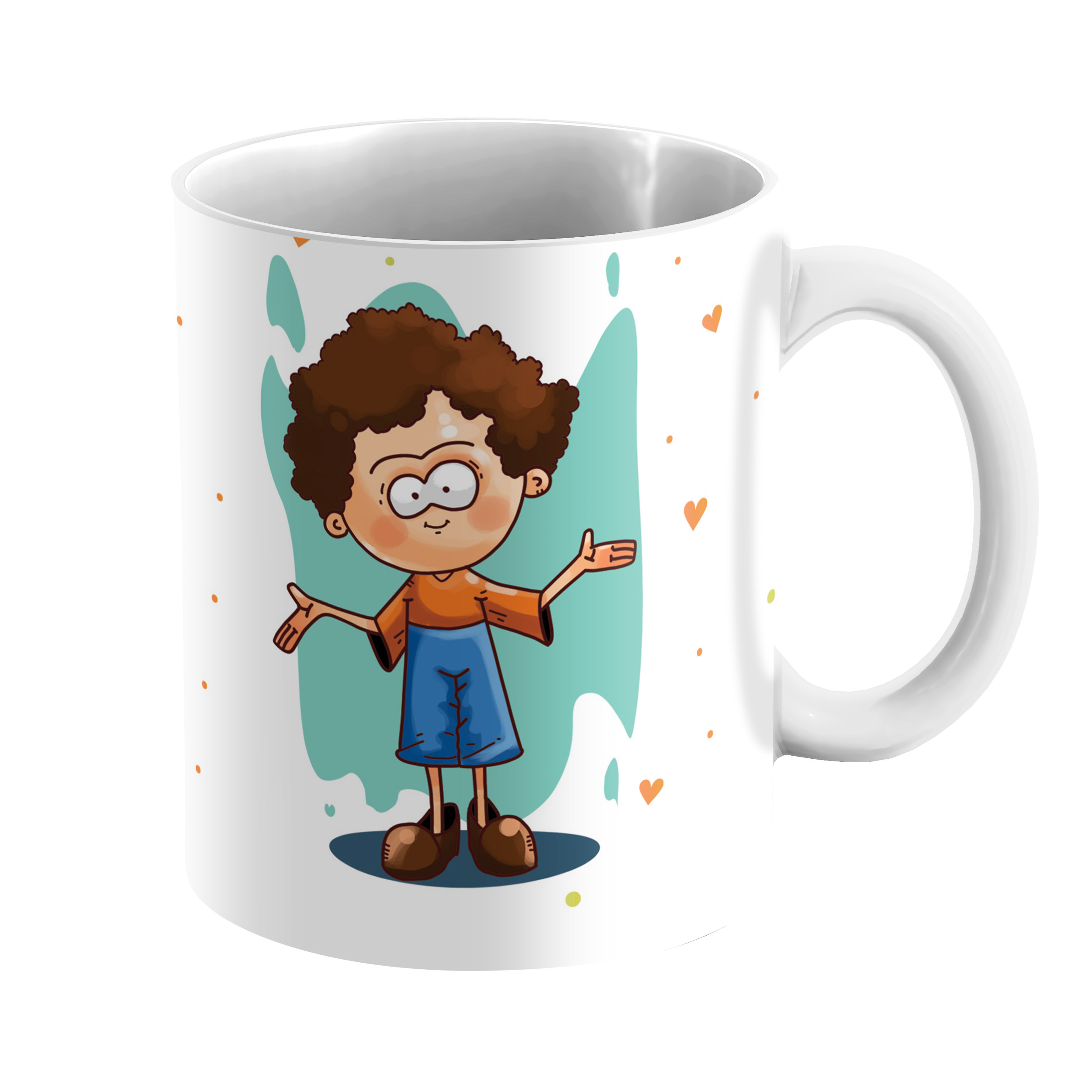 ماگ مدل سرامیکی طرح پسر