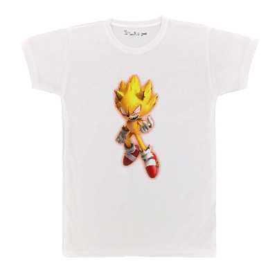 تی شرت بچگانه پرمانه طرح سونیک کد pmt.1591