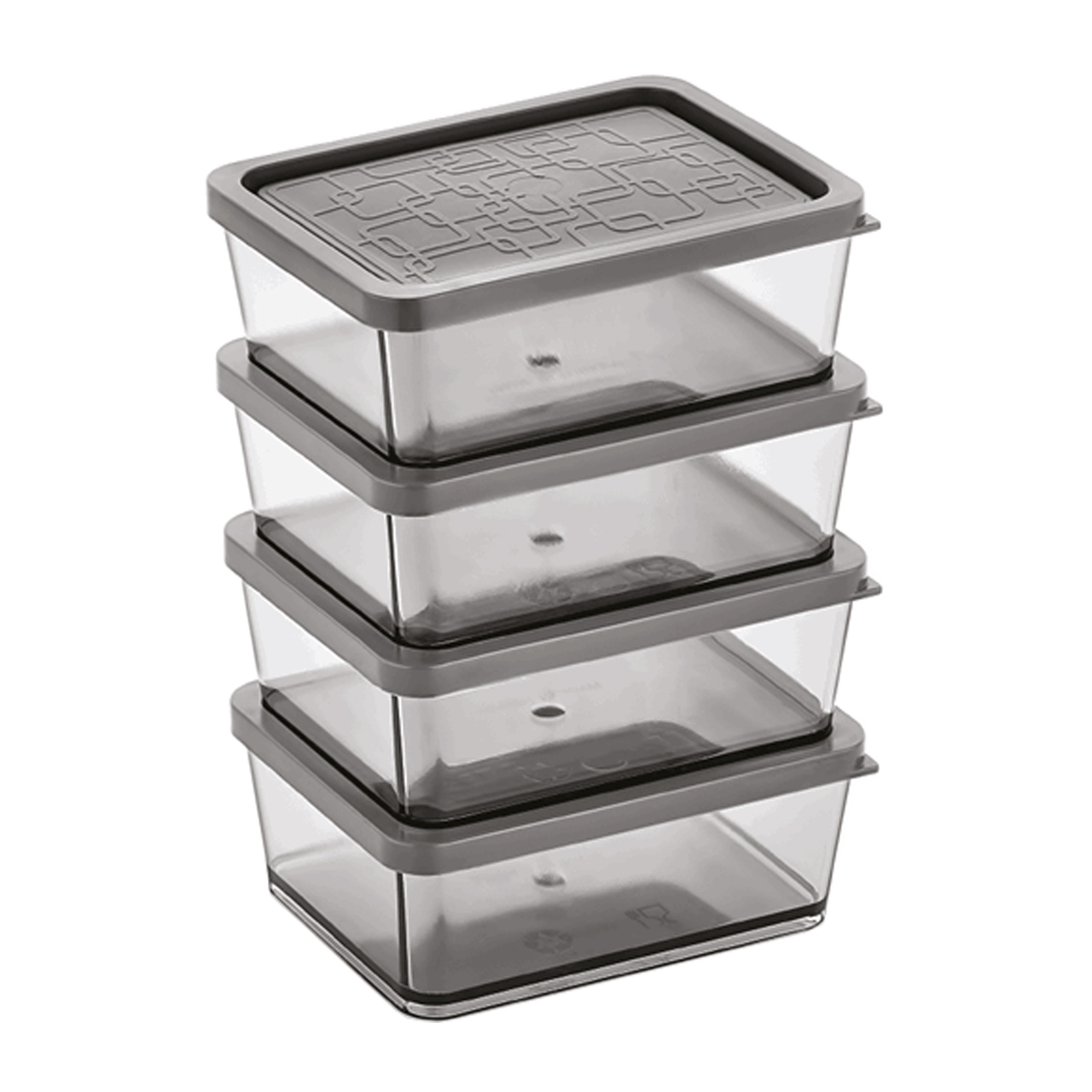 ظرف نگهدارنده کیولوکس مدل IDEAS کد L662 مجموعه 4 عددی