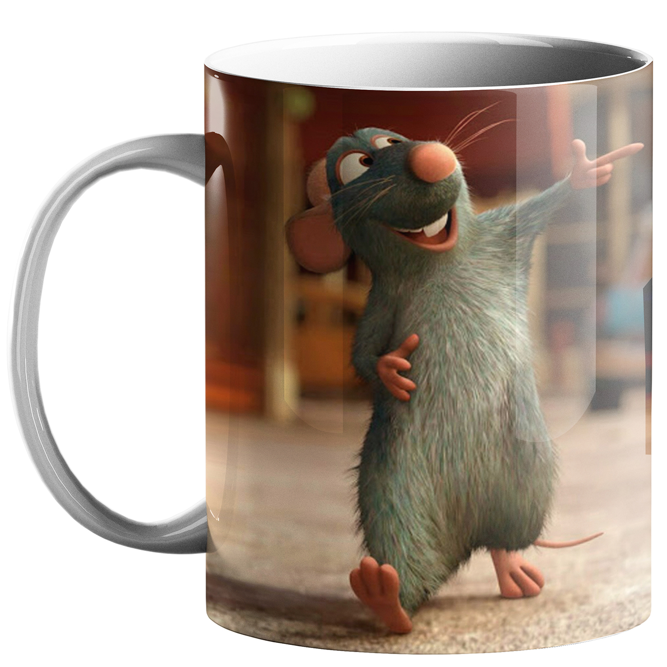 ماگ طرح موش سرآشپز کد ms3