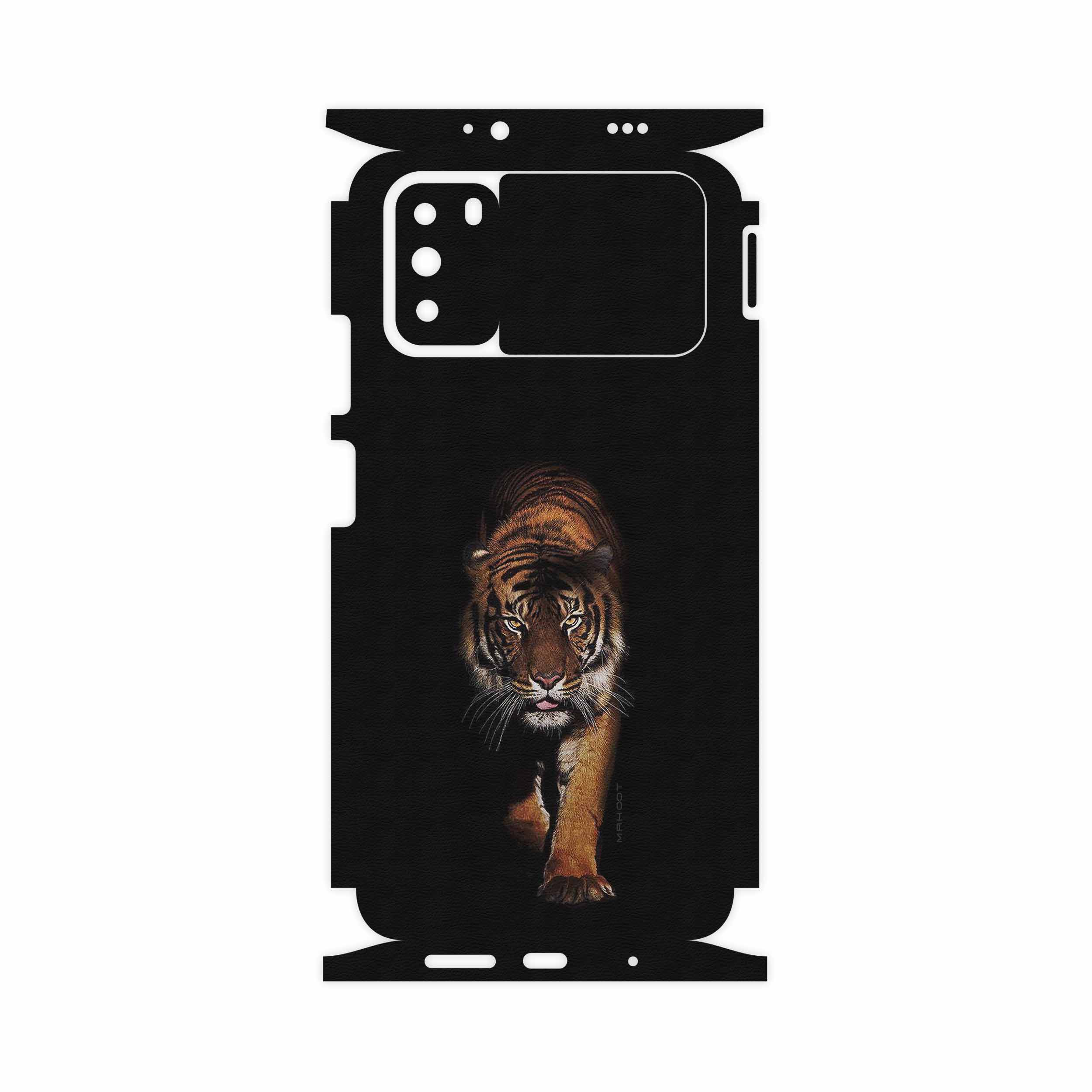 برچسب پوششی ماهوت مدل Wild Tiger-FullSkin مناسب برای گوشی موبایل شیائومی Poco M3