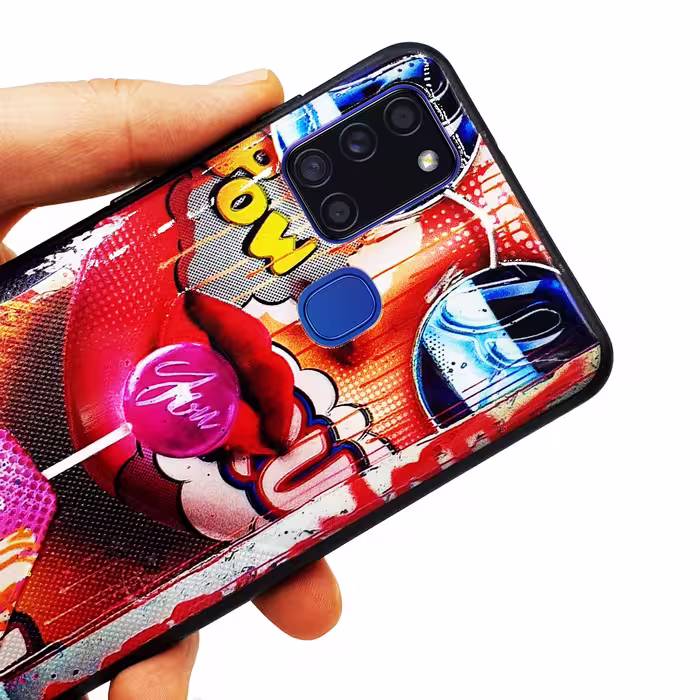 کاور مجیک مسک مدل full colour مناسب برای گوشی موبایل سامسونگ Galaxy A21S