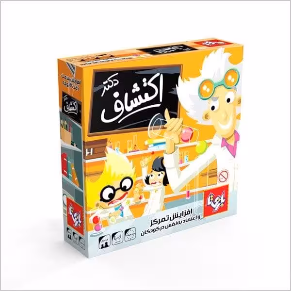 بازی فکری دکتر اکتشاف (4نفره) - کتاب‌فروشی کوچه کتاب