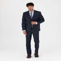 کت و شلوار مردانه سرمه ای پیرکاردین - فروشگاه لباس شهرمون