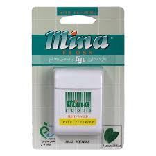 نخ دندان  نعنایی مینا