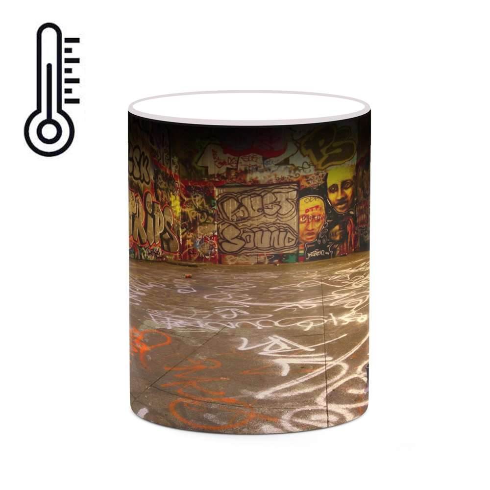 ماگ حرارتی کاکتی طرح Grafiti مدل mgh20436