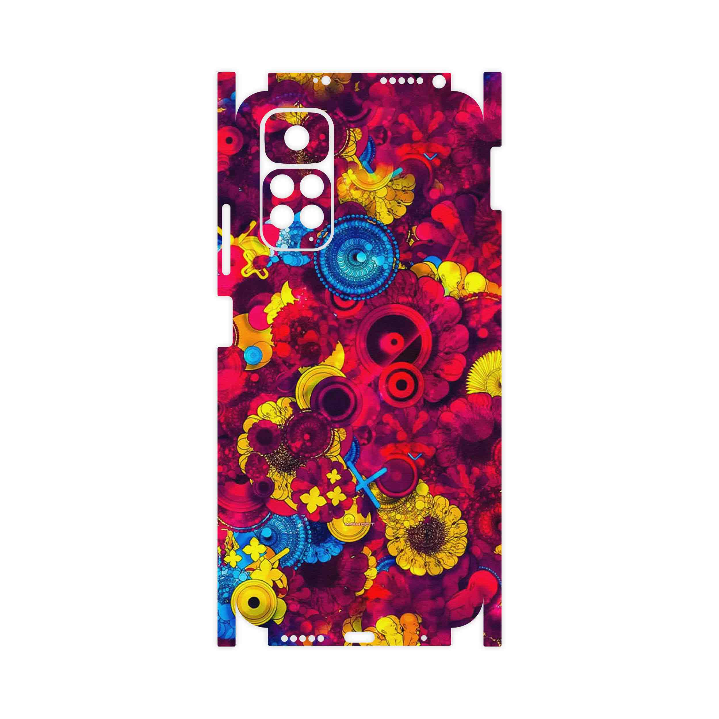 برچسب پوششی ماهوت مدل Vector Flower Garden Digital Art-FullSkin مناسب برای گوشی موبایل شیائومی Redmi Note 11S