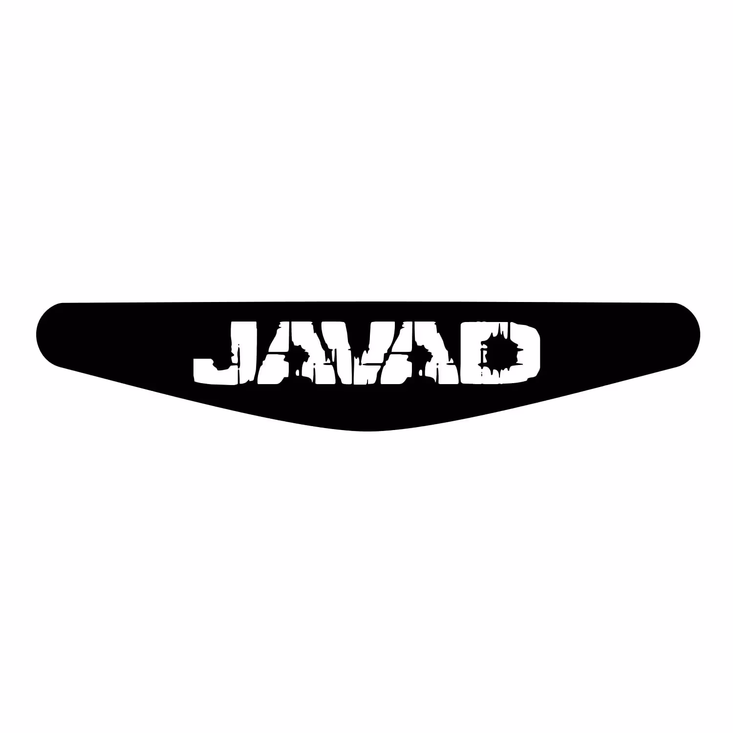 برچسب لایت بار دسته پلی استیشن 4 ونسونی طرح Javad