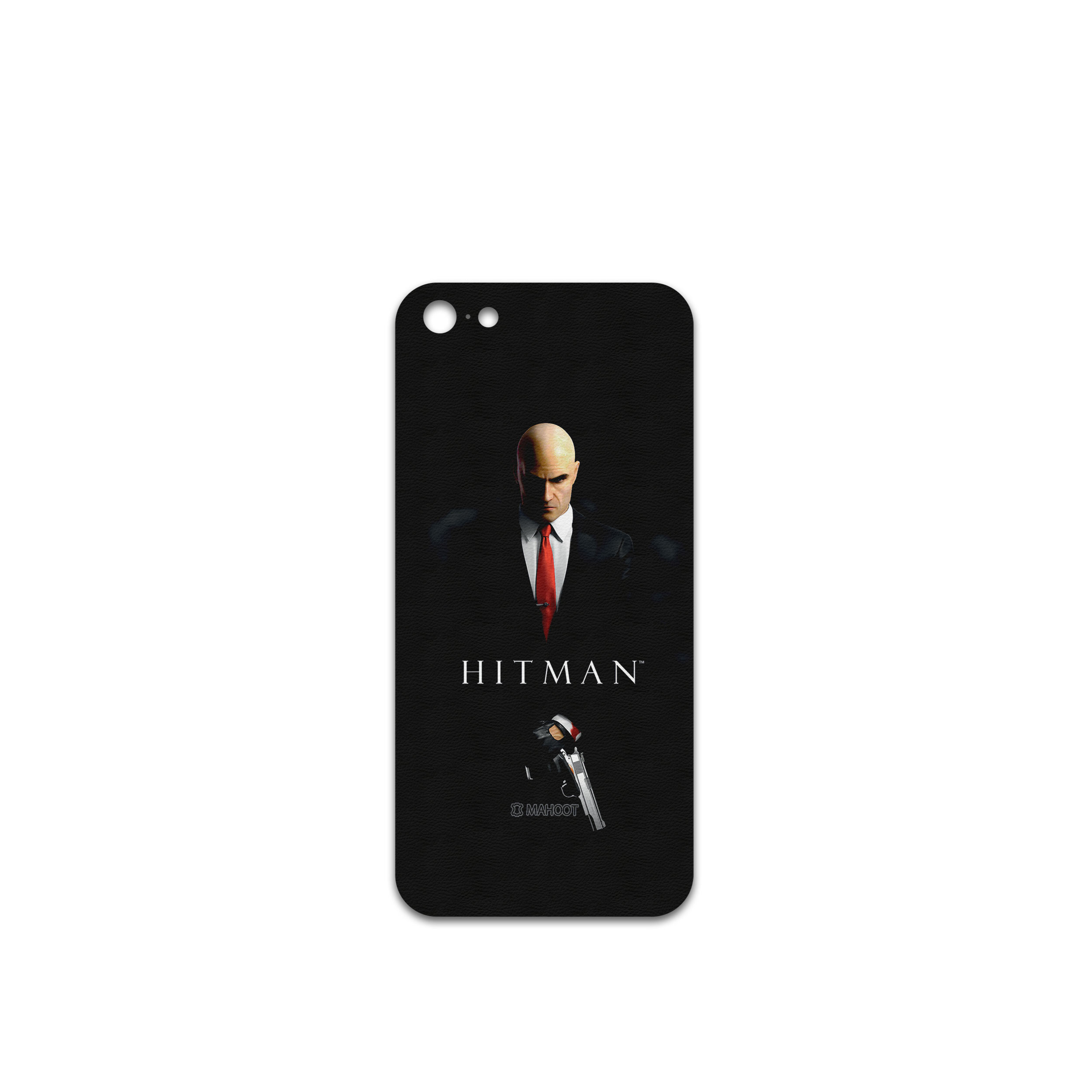 برچسب پوششی ماهوت مدل HITMAN-Game مناسب برای گوشی موبایل اپل iPhone 5