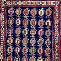 ورنی دستبافت عشایر آذربایجان  کاری ناب و عالی  بسیار ریز نقش و زیبا در ابعاد190 در 130