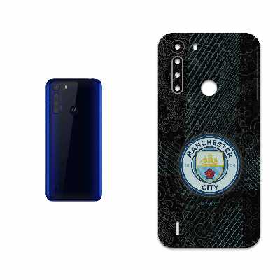 برچسب پوششی ماهوت مدل Manchester-City مناسب برای گوشی موبایل موتورولا One Fusion