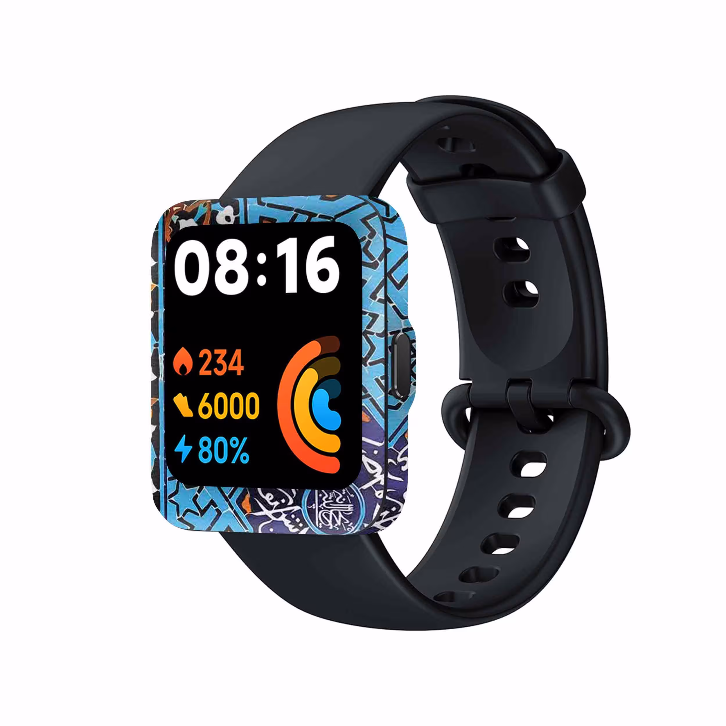برچسب ماهوت طرح Slimi_Design مناسب برای ساعت هوشمند شیائومی Redmi Watch 2 Lite