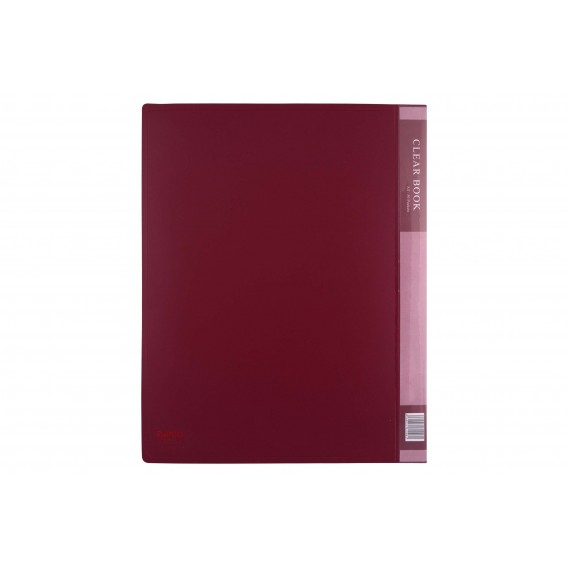 کلیربوک 50 برگ حلقه فلزی پاپکو قرمز کد A4-50