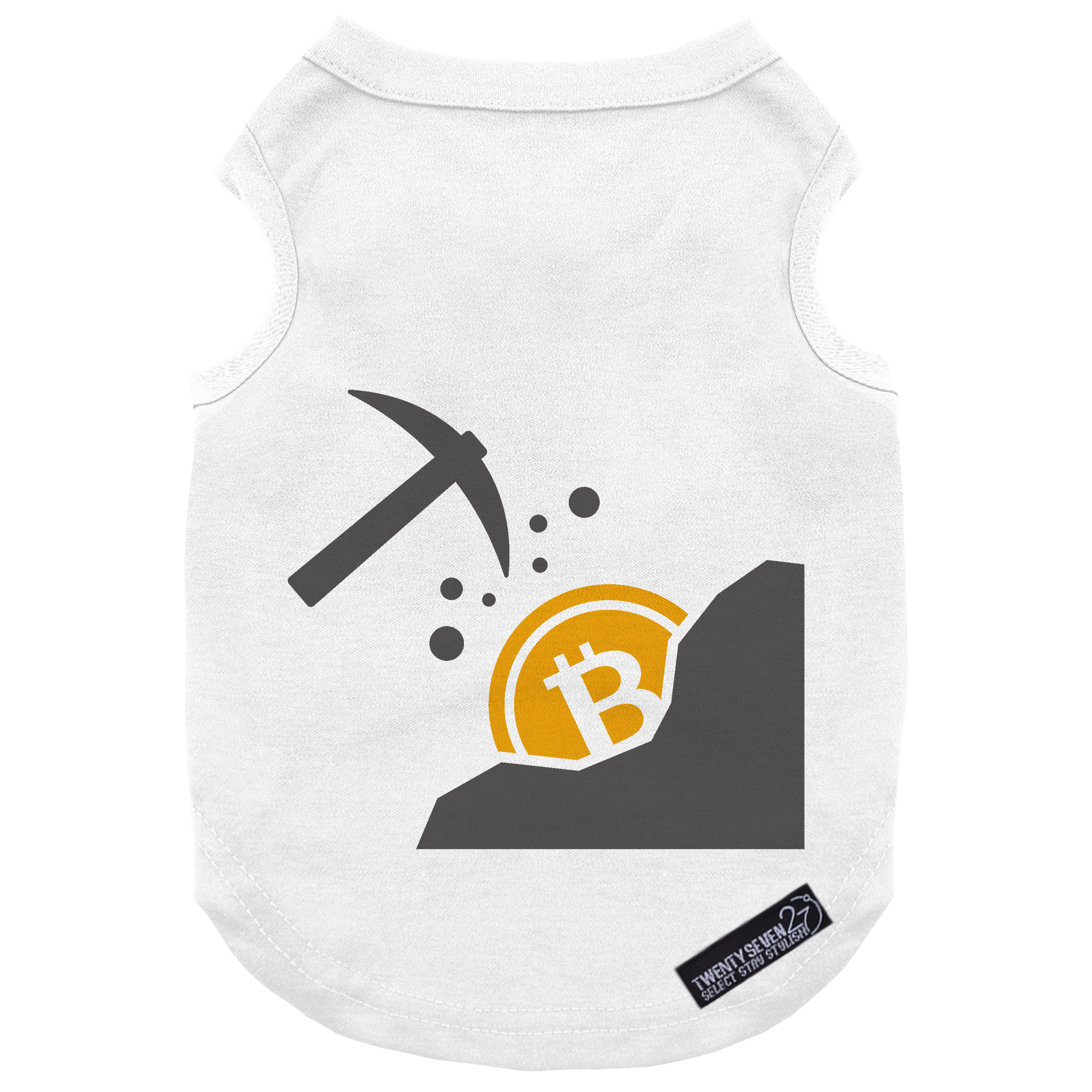 لباس سگ و گربه 27 طرح Bitcoin Network کد MH886 سایز L