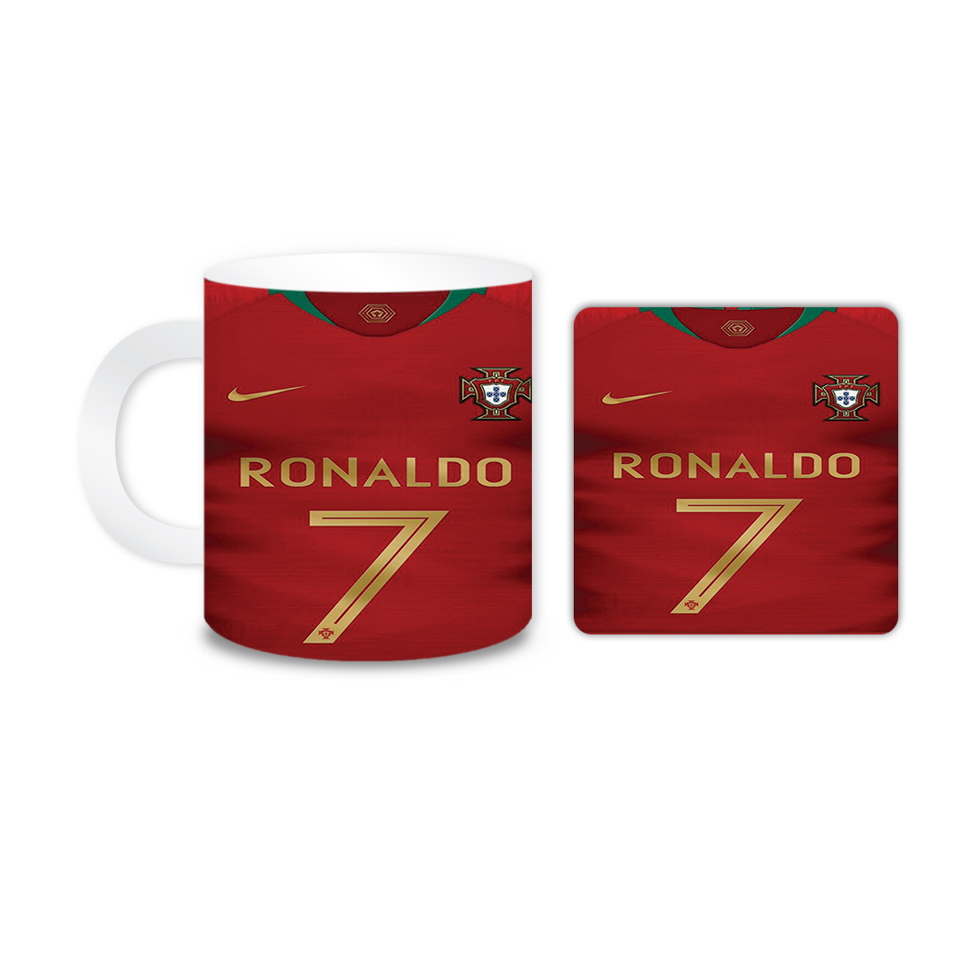 ماگ مدل ورزشی کد 339 به همراه زیر لیوانی