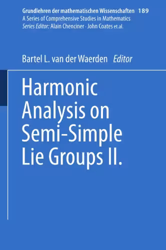 خرید و دانلود نسخه کامل کتاب Harmonic Analysis on Semi-Simple Lie Groups II