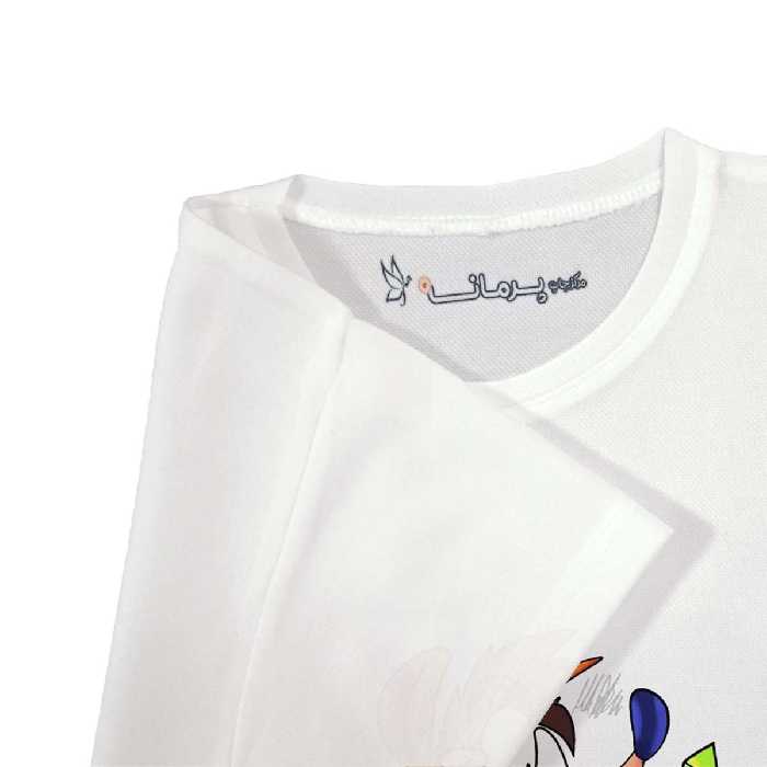 تی شرت بچگانه پرمانه طرح کراش کد pmt.2041