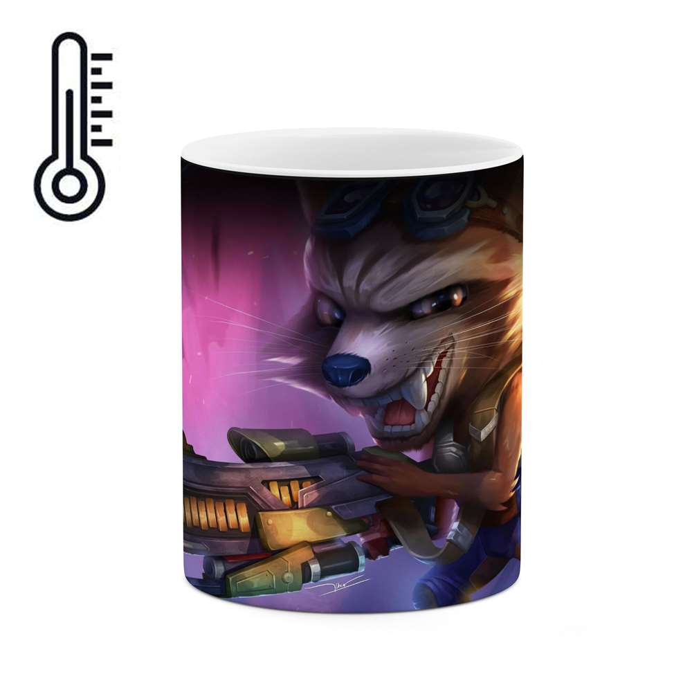 ماگ حرارتی طرح انیمیشن و فیلم The groot مدل mgph15374