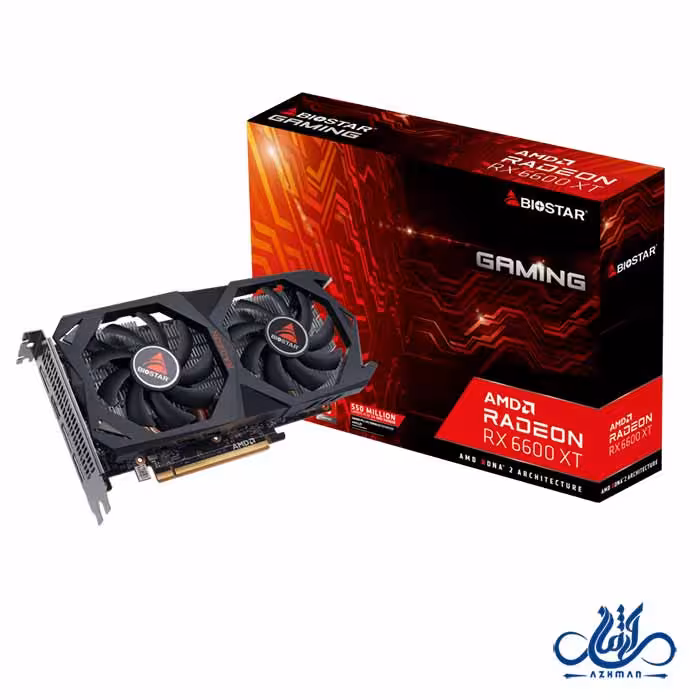 کارت گرافیک بایوستار Biostar RX6600 XT 8G DDR6