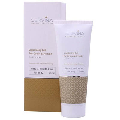 ژل روشن کننده کشاله ران و زیر بغل سروینا حجم 75 میلی لیتر