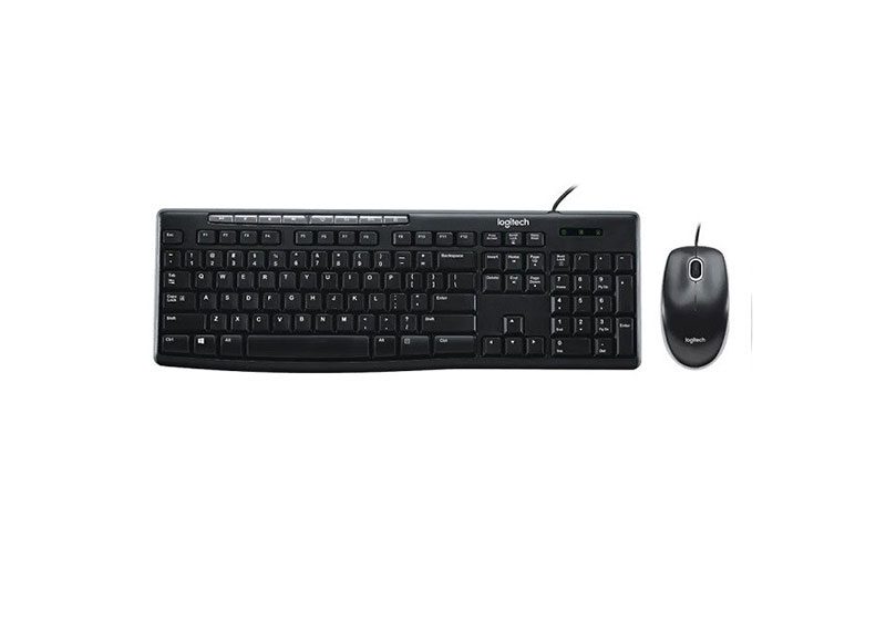 کیبورد و ماوس بیسیم لاجیتک مدل Logitech MK200