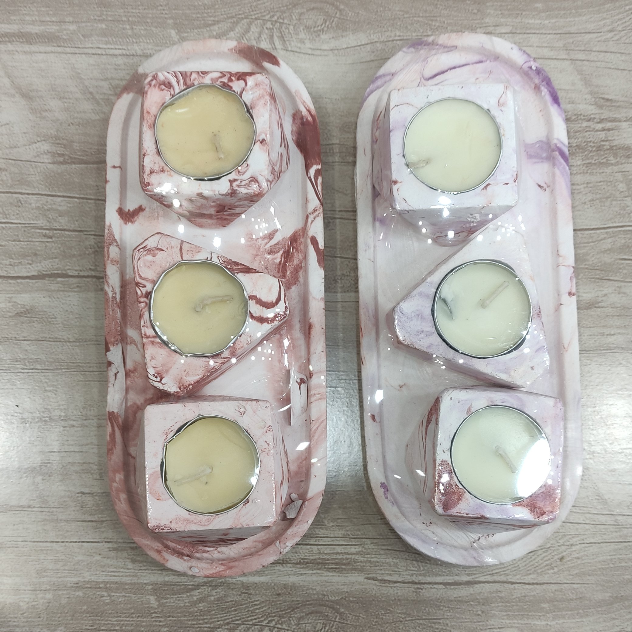 شمع بتنی4تیکه