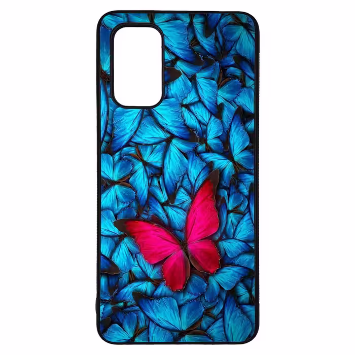 کاور طرح پروانه کد G-089 مناسب برای گوشی موبایل سامسونگ Galaxy A32 4G | دیجی قاب دونی