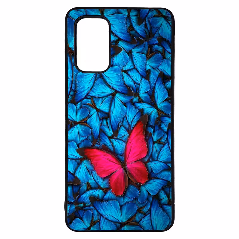 کاور طرح پروانه کد G-089 مناسب برای گوشی موبایل سامسونگ Galaxy A32 4G | دیجی قاب دونی