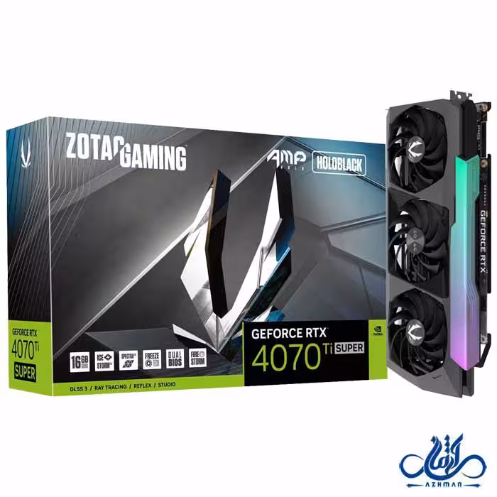 کارت گرافیک زوتک Graphics Cards RTX 4070 Ti SUPER AMP Holo 16G