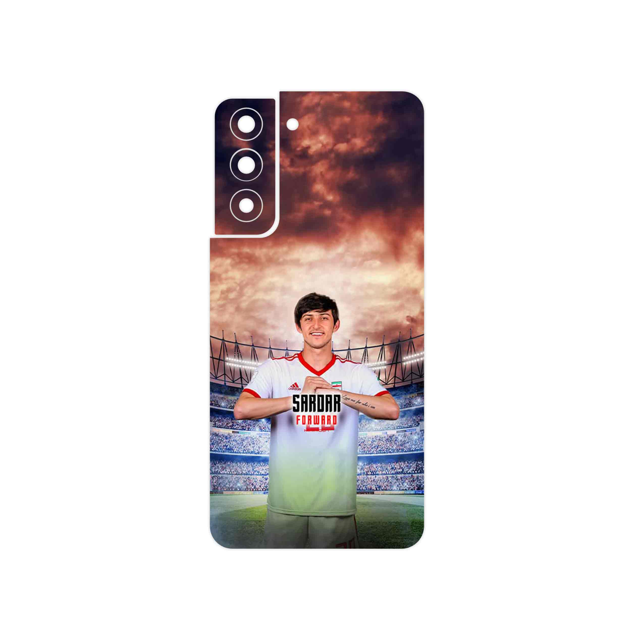 برچسب پوششی ماهوت مدل Sardar Azmoun مناسب برای گوشی موبایل سامسونگ Galaxy S21 FE 5G