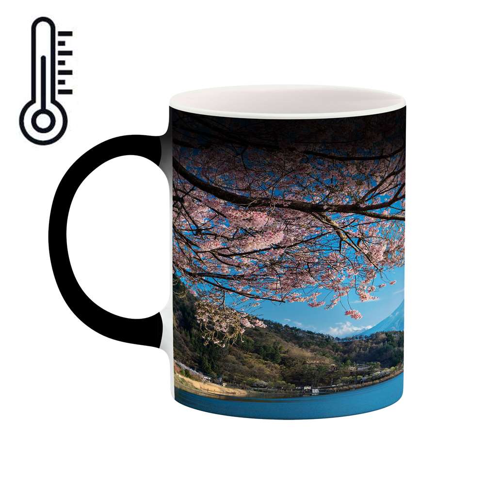 ماگ حرارتی کاکتی طرح منظره مدل mgh15657