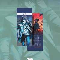 تقویم بوکمارکی 1404 (ANIME)،(گلاسه) - ناشربوک | خرید آنلاین کتاب