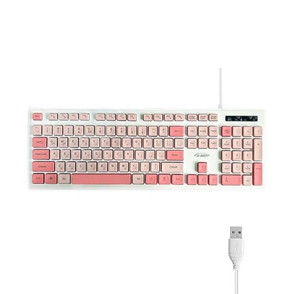 کیبورد صورتی دی-نت مدل DT-993