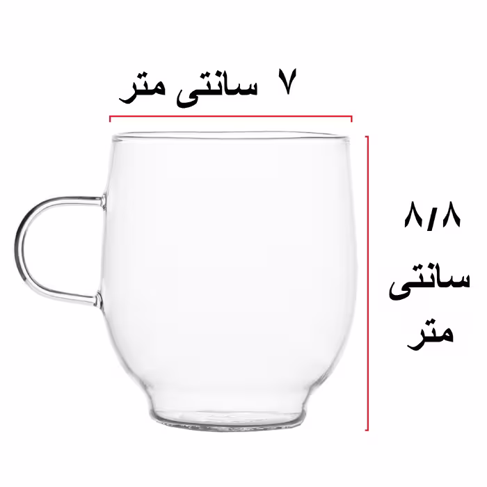 فنجان لراوا مدل SABA بسته 6 عددی