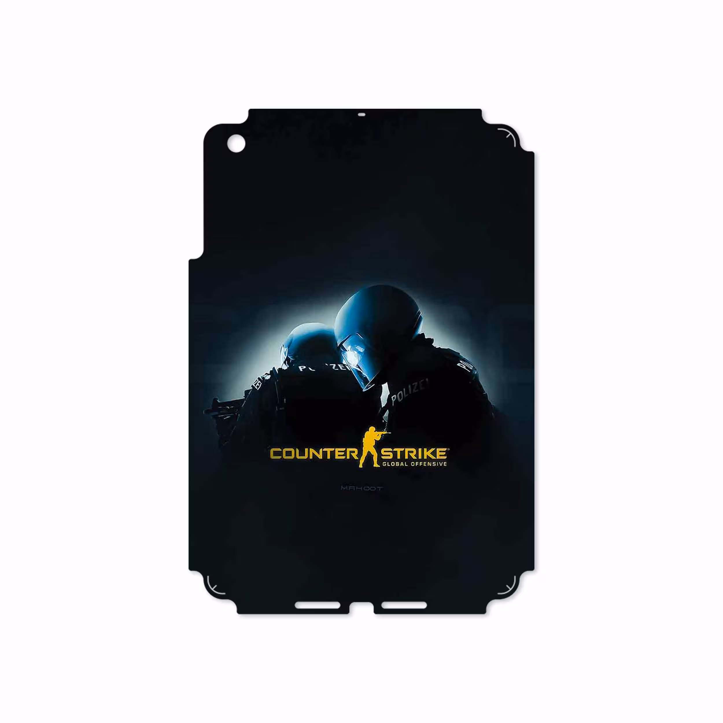 برچسب پوششی ماهوت مدل Counter-Strike مناسب برای تبلت اپل iPad mini 2012 A1432