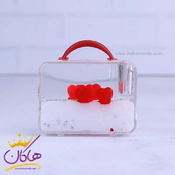 جاقلمی آکواریومی مدل کیف سفید | 1603/2