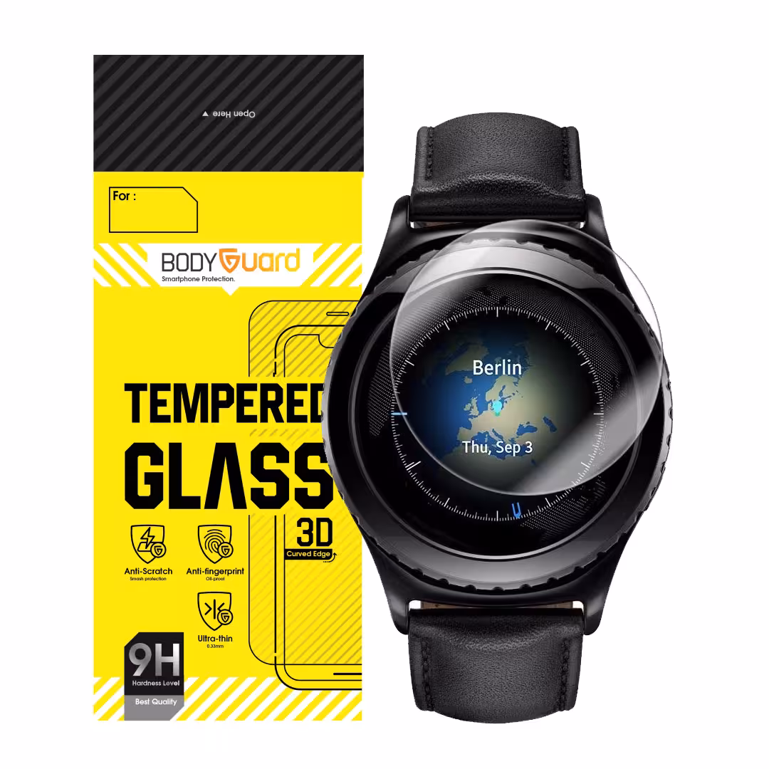 محافظ صفحه نمایش بادیگارد مدل GW مناسب برای ساعت هوشمند سامسونگ Gear S2