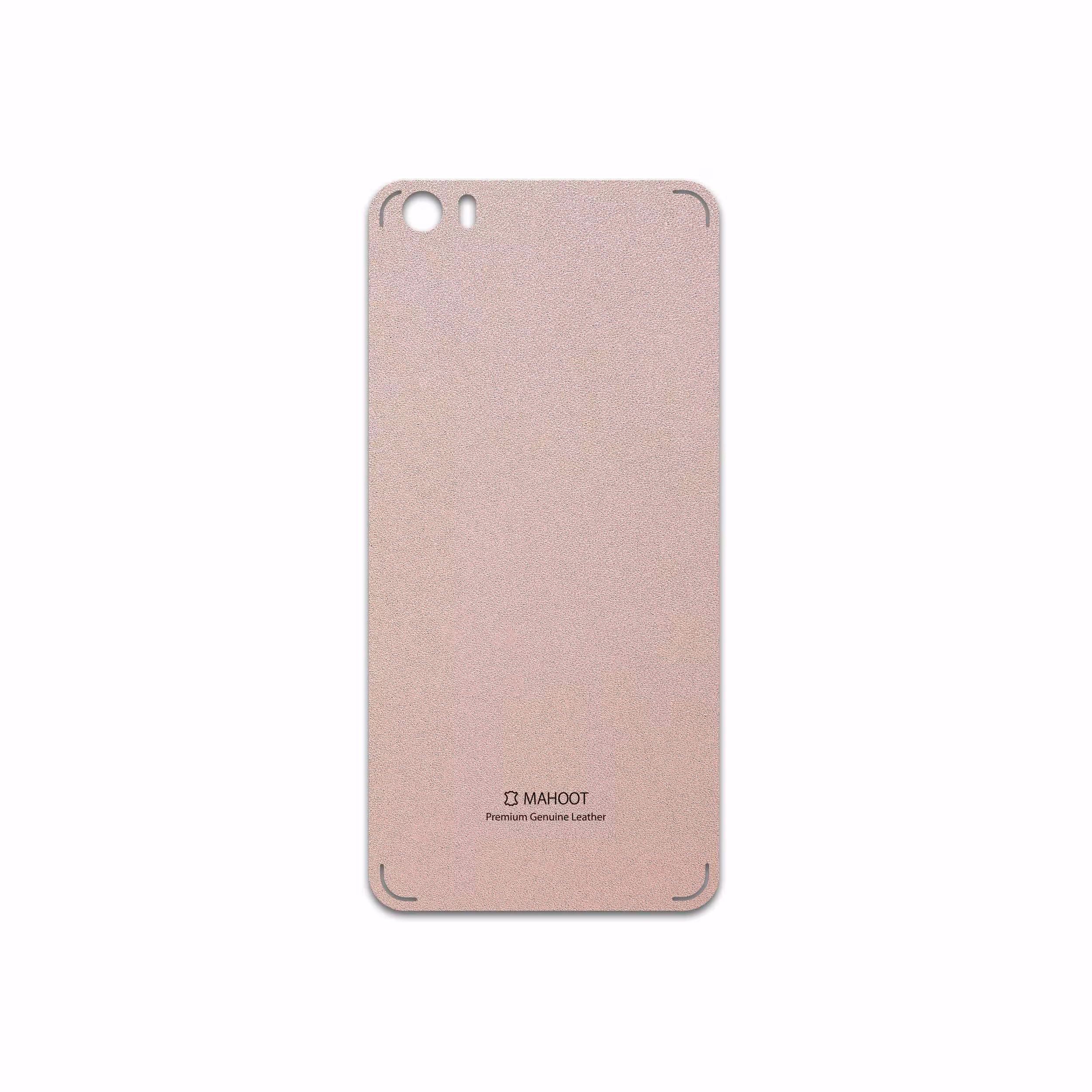 برچسب پوششی ماهوت مدل Rose Gold Leather مناسب برای گوشی موبایل شیائومی Mi 5