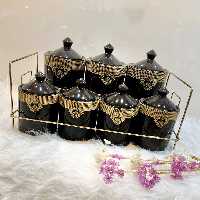 پاسماوری سرامیکی استند دار  مشکی 