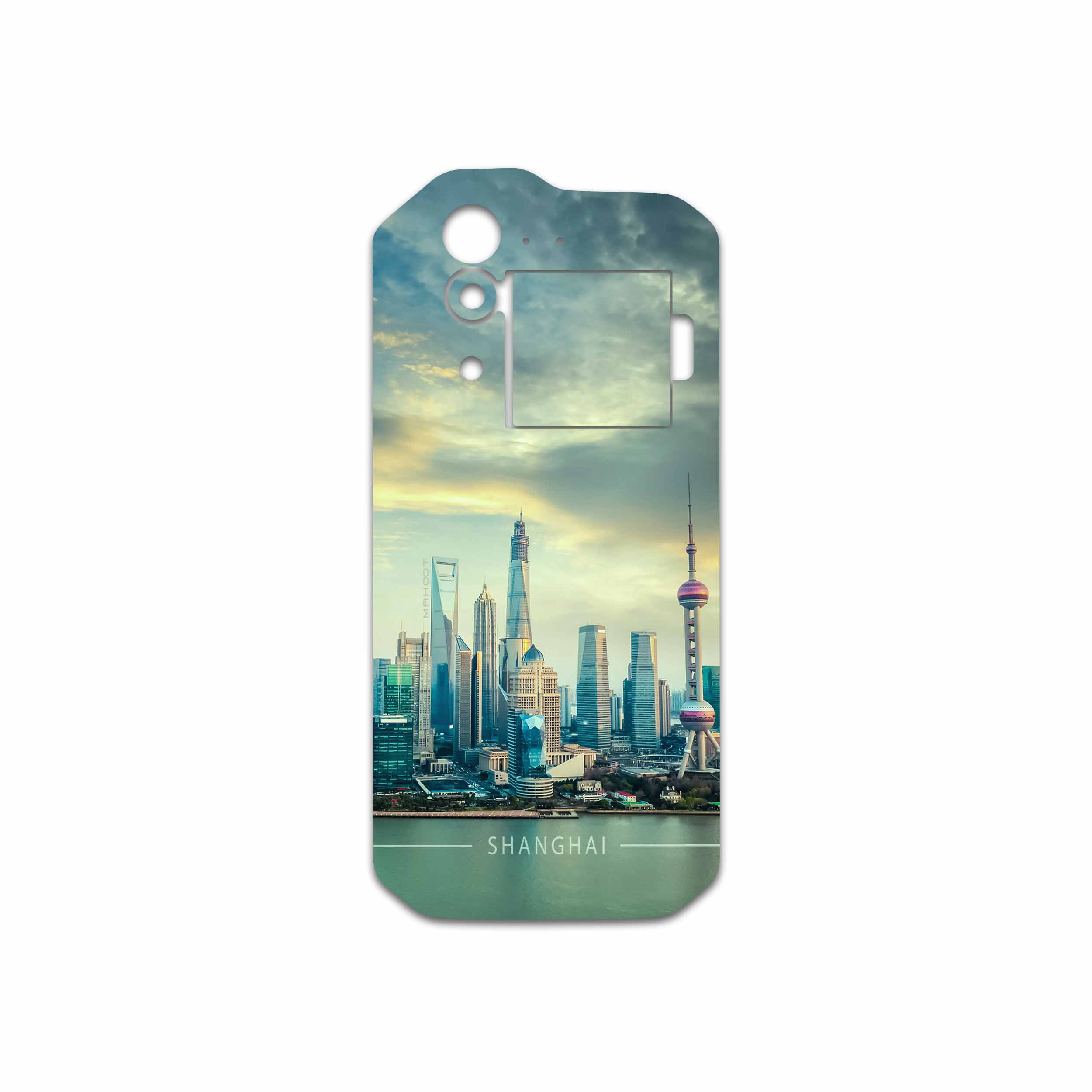 برچسب پوششی ماهوت مدل Shanghai City مناسب برای گوشی موبایل کاترپیلار S60